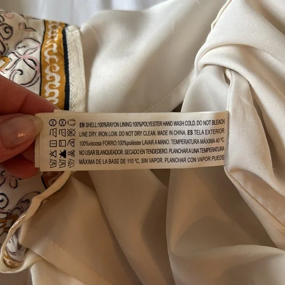 Forever 21 Off White Sleeveless A-Line Sundress - Picture 13 of 13